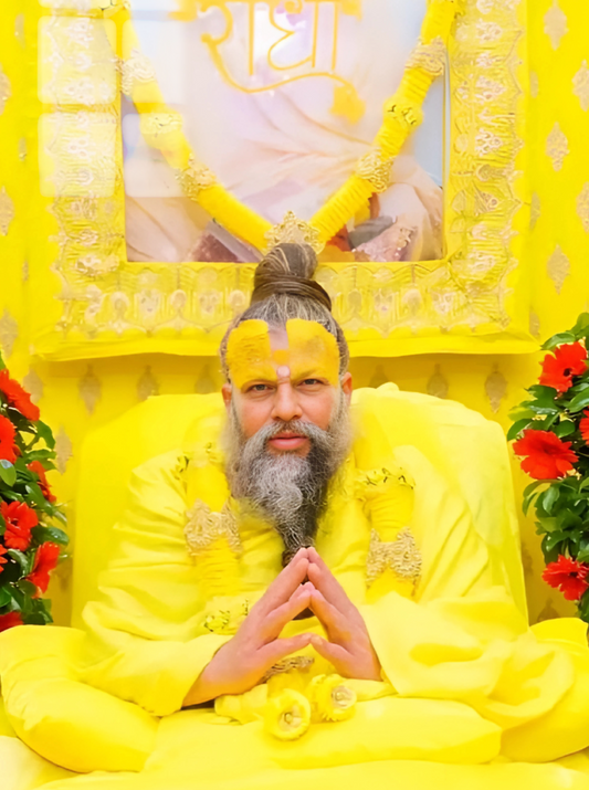 Premanand Ji Maharaj - Premium Metal Poster 2