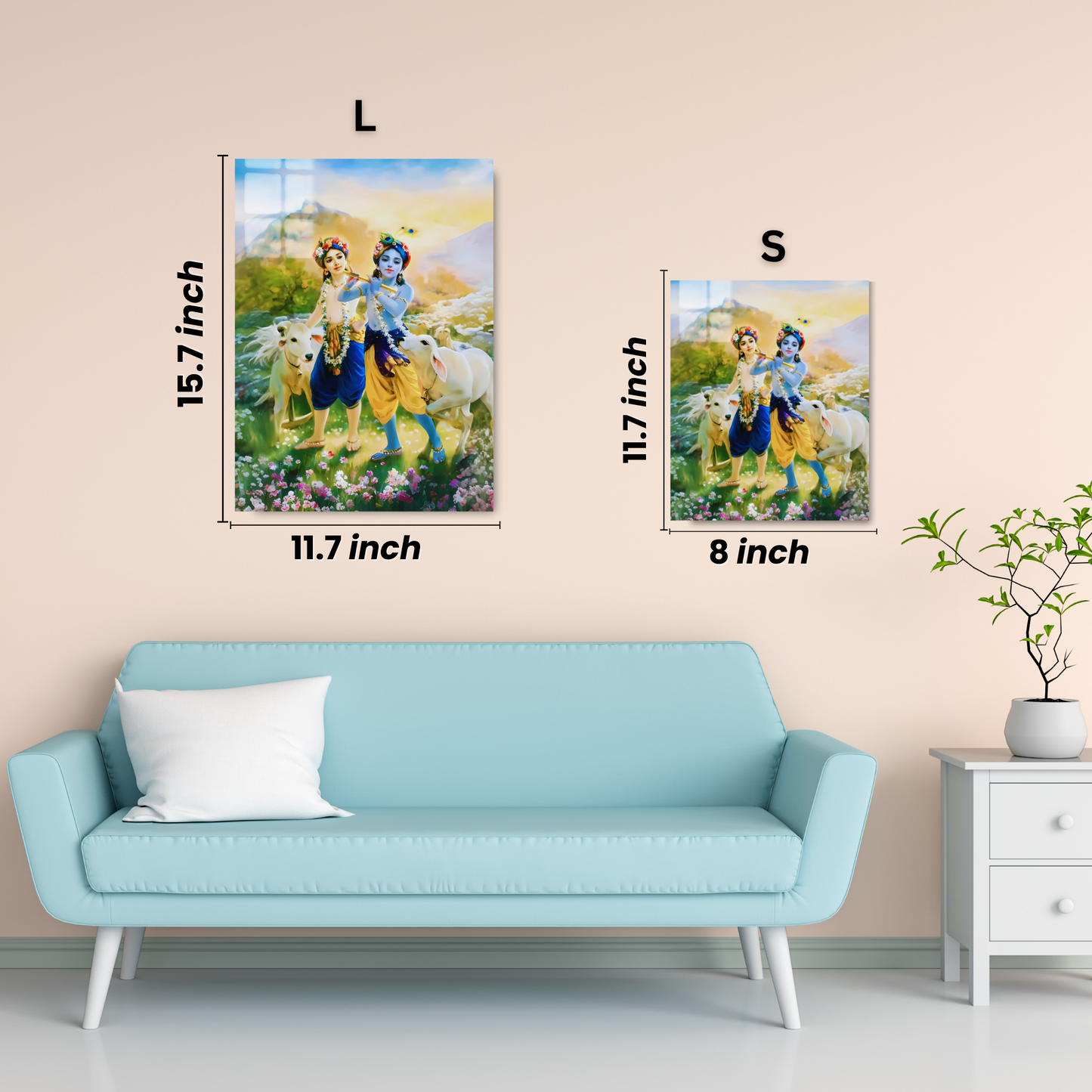 Krishna Balaram - Premium Metal Poster