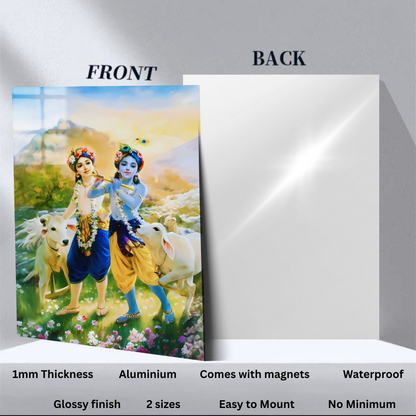 Krishna Balaram - Premium Metal Poster